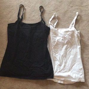 Set of 2 H&M Mama tanks size small